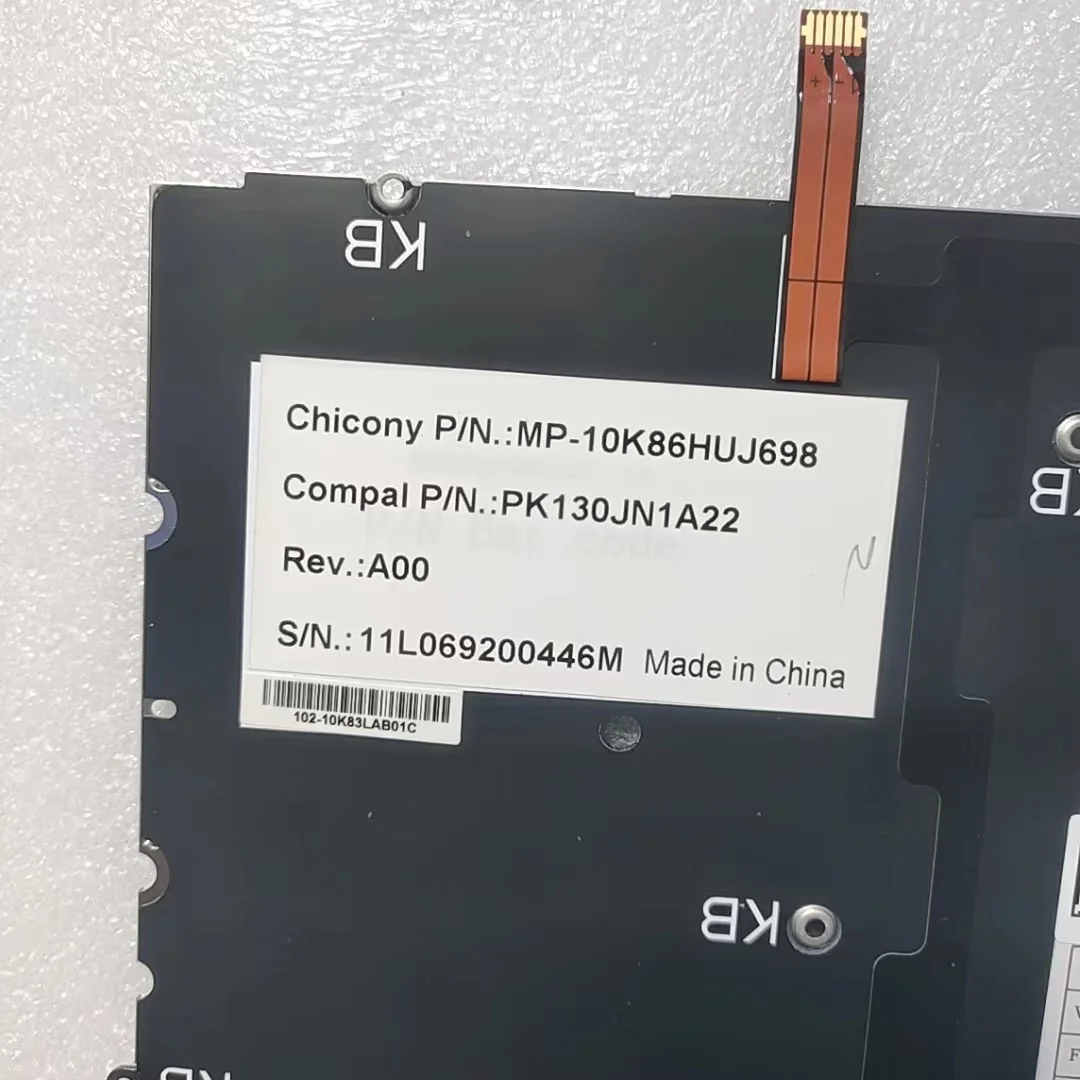 Оригинальная новая английская клавиатура для ноутбука DELL XPS 14Z 15Z с черной