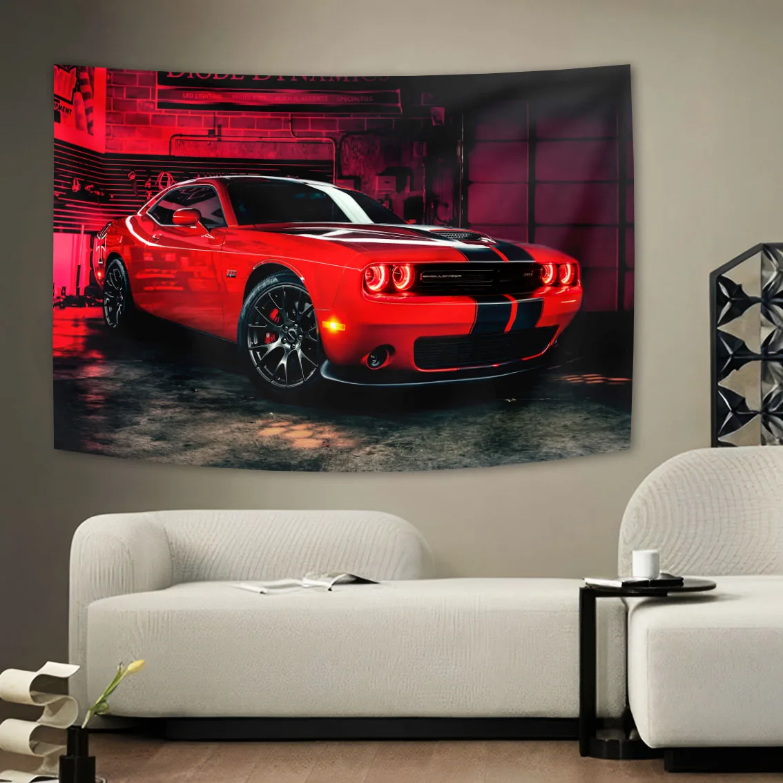 

Гобелен в американском стиле SRT Hellcat Challenger