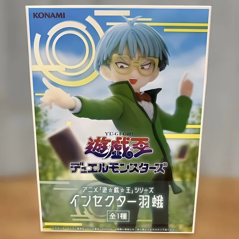 Фото Оригинальный Konami Yu-Gi-Oh! Коллекционная фигурка Insector Haga из аниме Duel Monsters, модель из ПВХ, 16 см, декоративная, мультяшный подарок №1