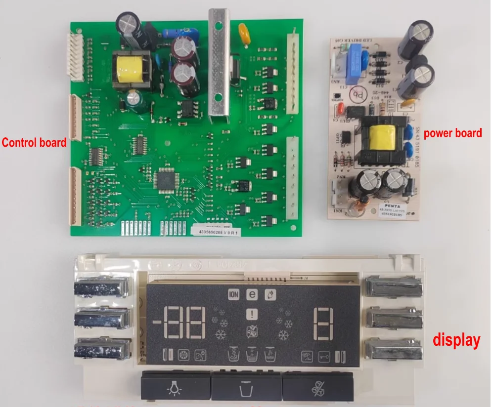 Новый дисплей платы питания холодильника Beile Blomberg KWD9440XA 4335650285 4389320285 4351910185 G92600NE