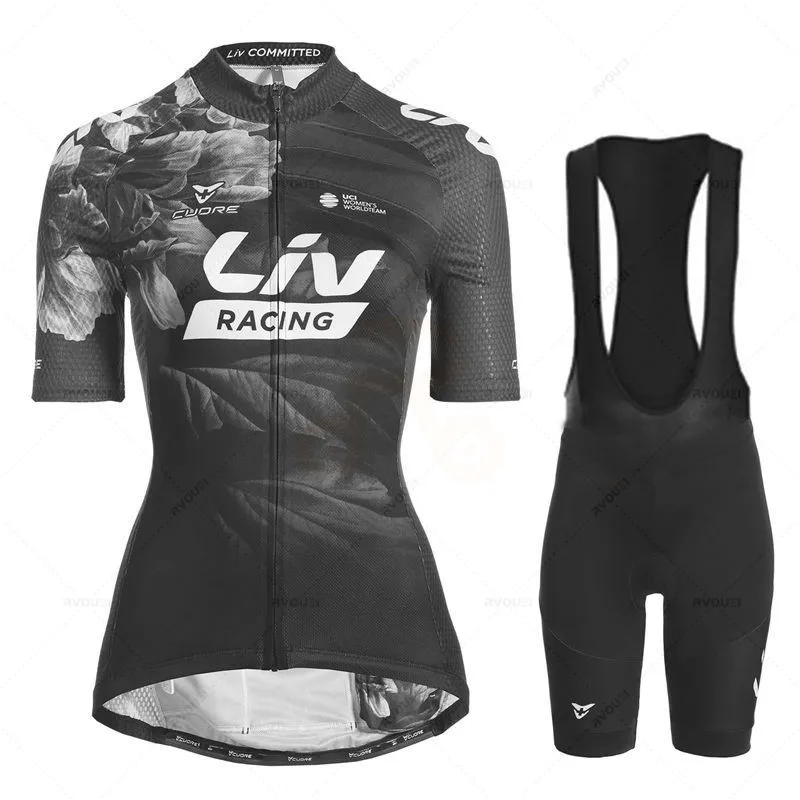 

2023 LIV Women Summer Cycling Jersey Breathable MTB Bicycle Cycling Clothing Mountain Bike Wear Clothes Maillot Ropa Ciclismo