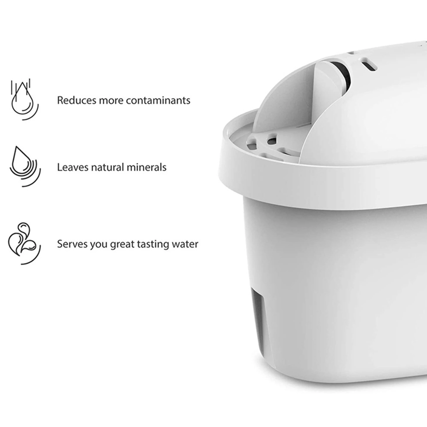 1 шт. (не для совок капель воды) совместим со всеми кувшинами Brita Maxtra +