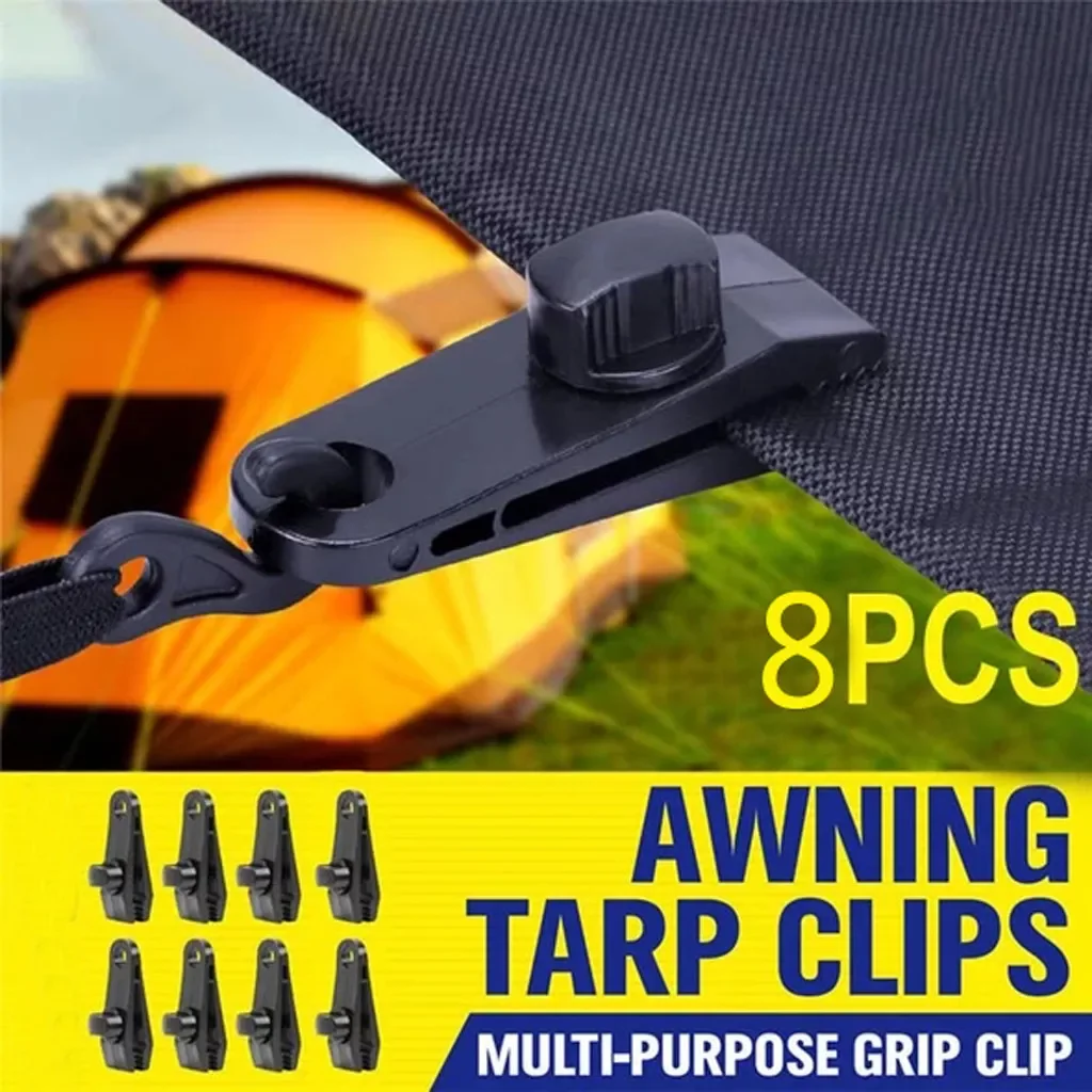

Heavy Duty Windproof Canopy Clamp Grip Clips Accessory For Camping Tarps Caravan Garden Shade Cloth Accessories #yj