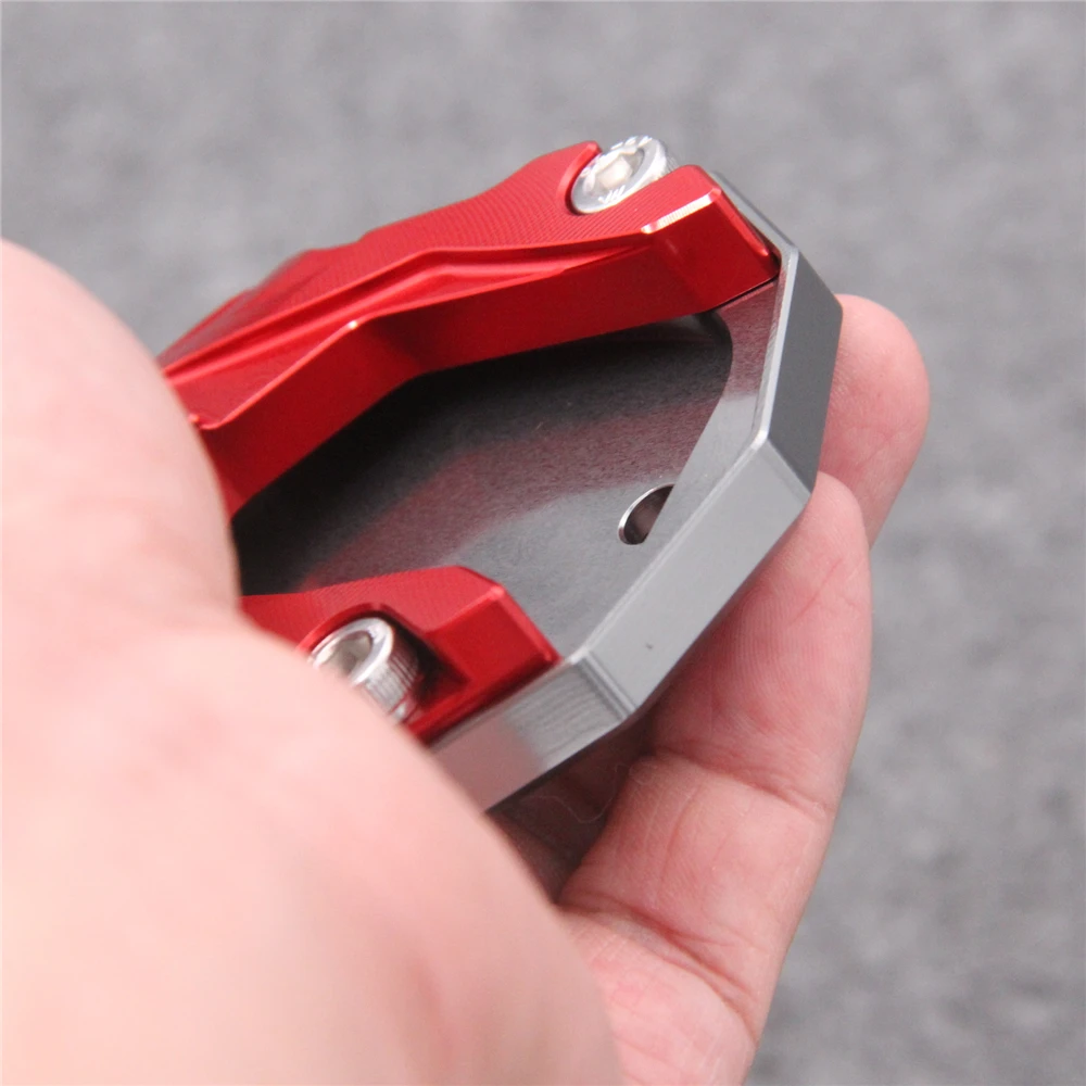 Алюминиевая боковая подставка для мотоцикла удлинительная пластина увеличитель