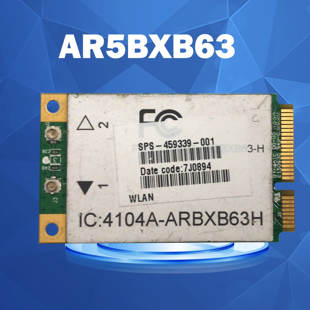 

Сетевая WLAN-карта BroadCom BCM94313HMG2L BCM4313, 150 Мбит/с, PCI-e, для ноутбука hp DM1 DM2 DM3 DM4 Mini 593836 G72 DV7