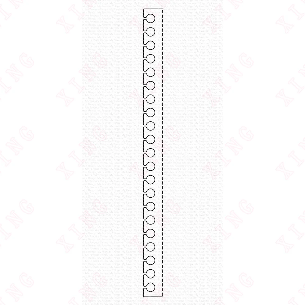 

New Metal Cutting Dies Scrapbook Paper Decoration Embossing Template Diy Greeting Card Handmade Craft Stencil Notebook Edge Dies