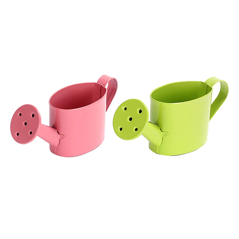 

FBIL-1/12 Dollhouse Metal Watering Can Garden Miniature Decoration For Kids Dollhouse Miniature Furniture Accessories