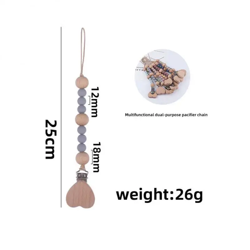 

Держатель соски-пустышки, веревка для соски из бука, зажим для соски, успокаивающий зажим для соски-пустышки, цепочка для соски-пустышки