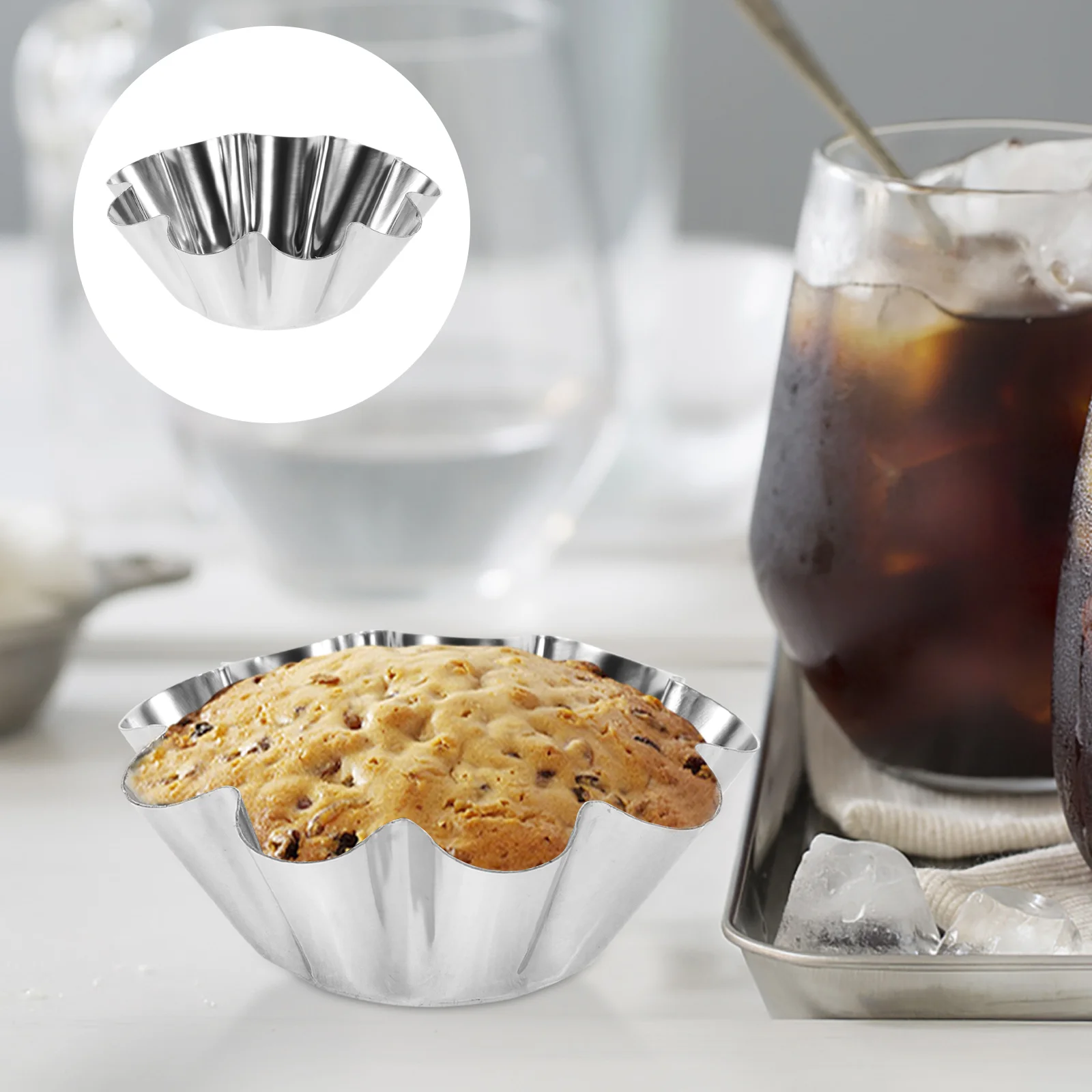 6 шт. форма для выпечки торта буханки бройлер духовки кекса антипригарные формы