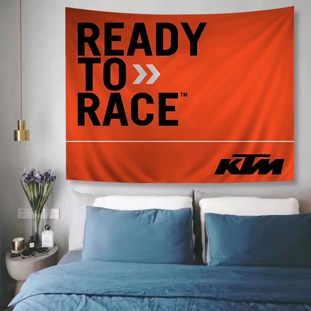 Гобелен с надписью Ready To Race художественная научная фантастика домашний декор