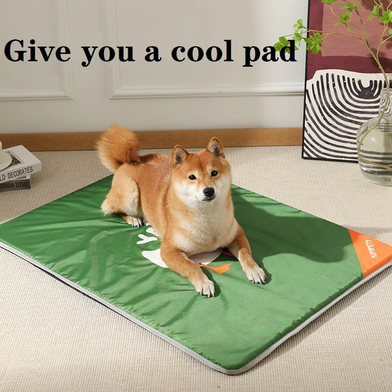 

Summer Ice Pad Dog Kennel Heat-relieving Cool Mat Dog Mat Waterproof Oxford Cloth Scratch-resistant Wear-resistant Cat Pet Den
