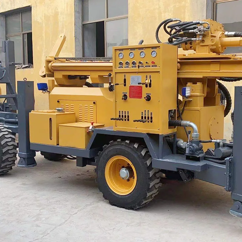 Простая эксплуатация гидравлическая буровая установка для скважин