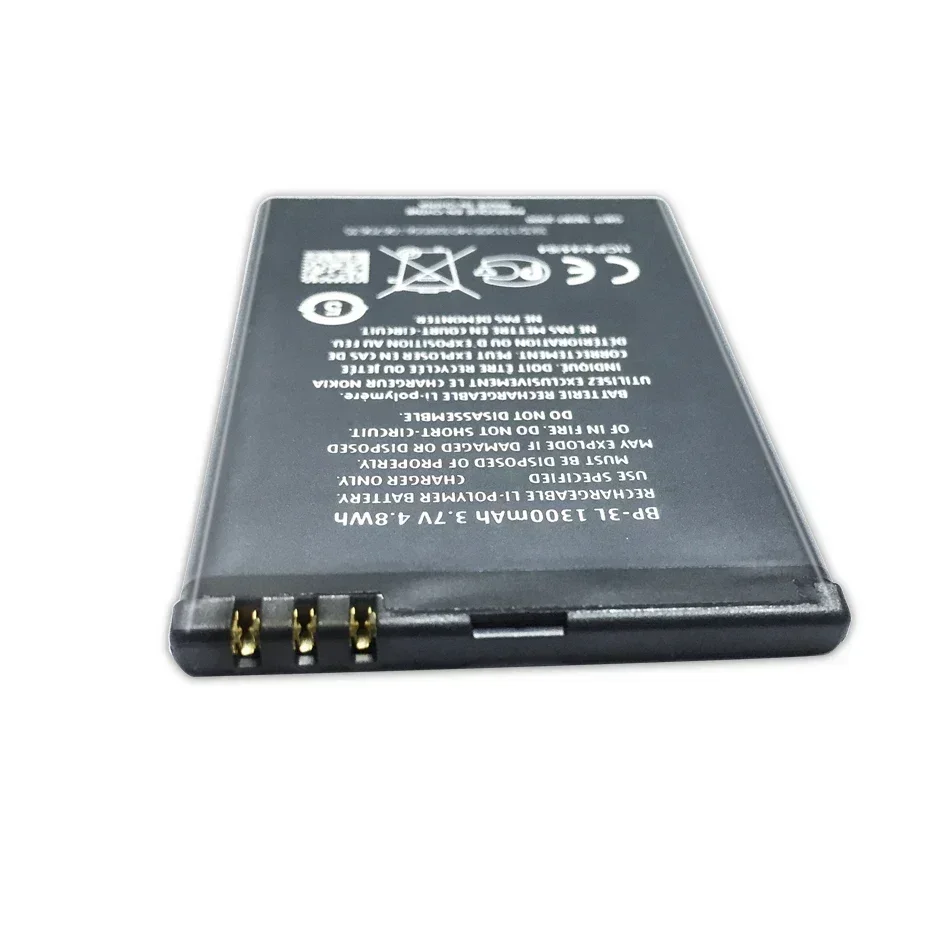 Перезаряжаемые аккумуляторы для мобильных телефонов BP-3L Nokia Lumia 510 303 603 610 710 3030 900 505