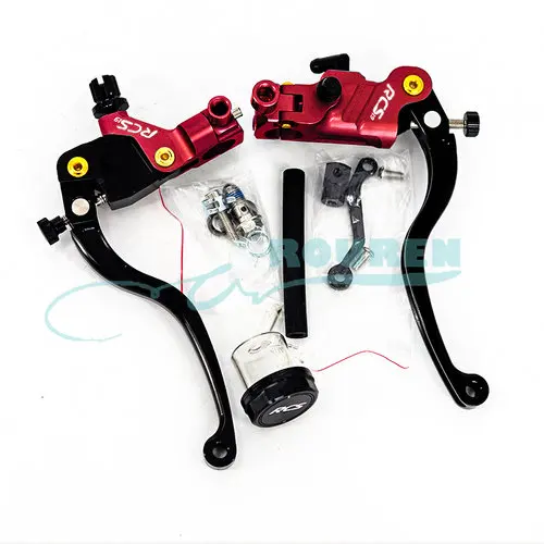 

19RCS гидравлический тормоз сцепления для мотоцикла, ручка насоса с прямым нажимом, аксессуары CF, модифицированные детали, Универсальный электрический внедорожник, питбайк