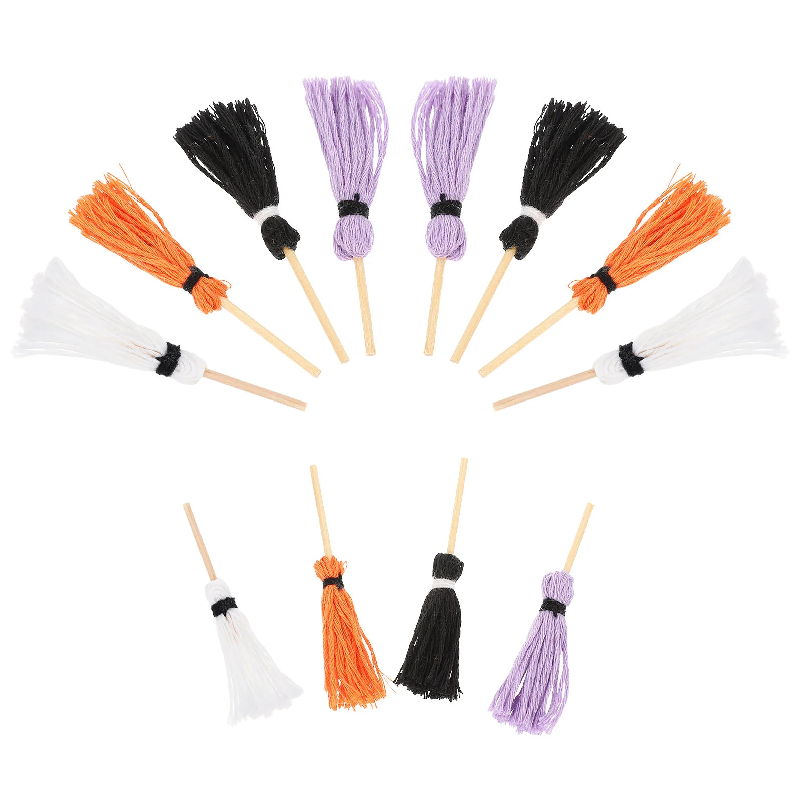 12 шт. мини-швабра для украшения гостиной модель миниатюрных швабр аксессуары