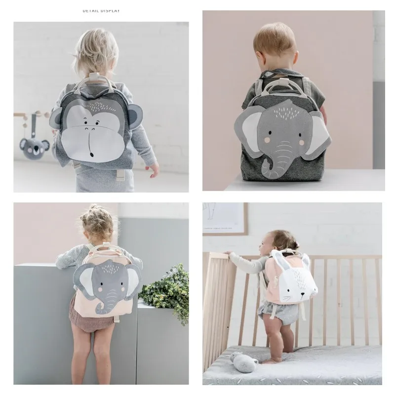 

Children Backpack Toddler Kids School Bag Backpack For Baby Kids Cute School bag large animal print bags for women Organizer box