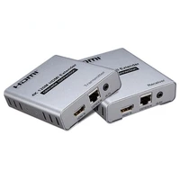 120m hdmi extender by cat5e and cat6 cable support 4k with cascade connection and ir extension