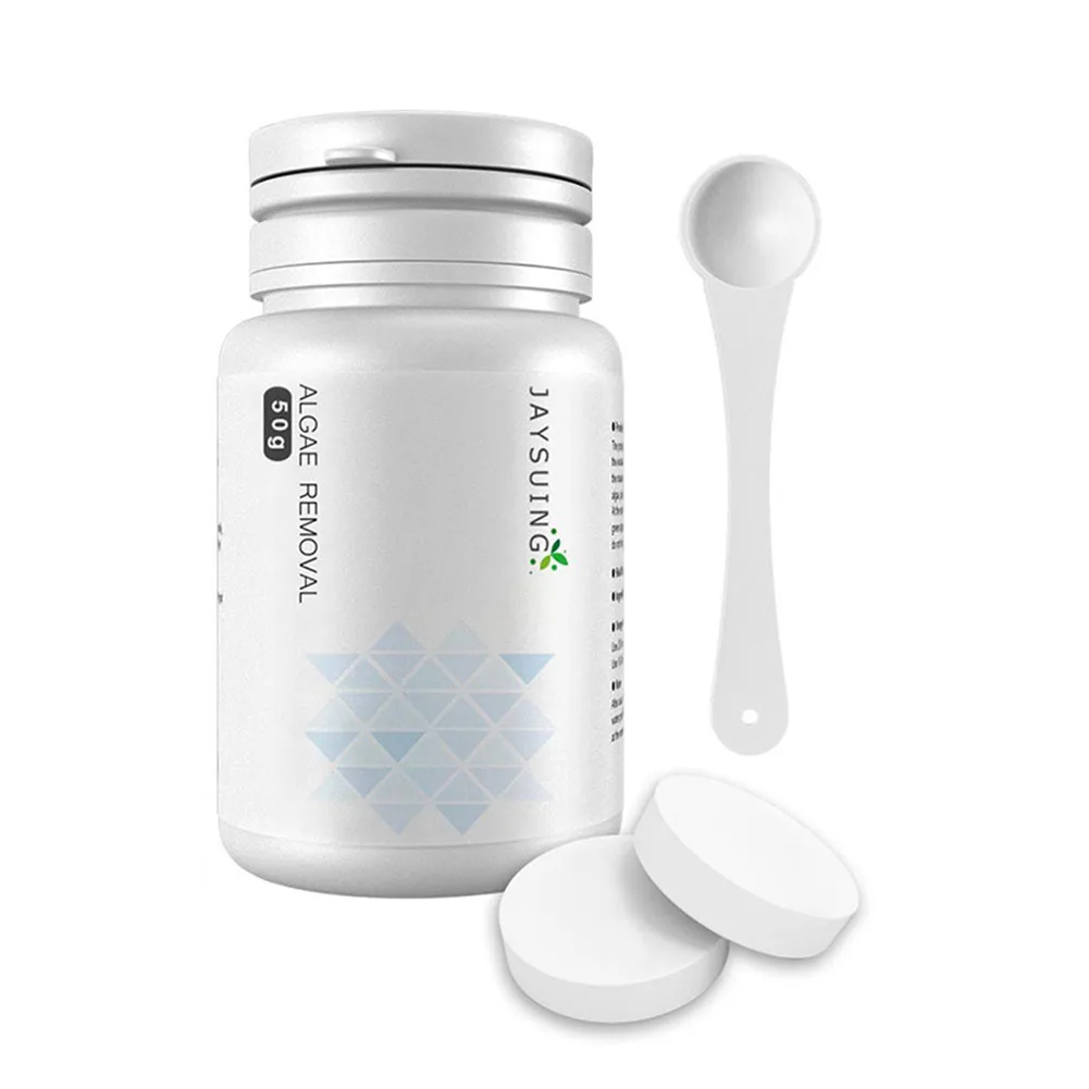 

Aquarium Fish Tank Cleaning Powder Tank Accessories Algae Repellent Agent Fish Tank Pond Cleaning Powder