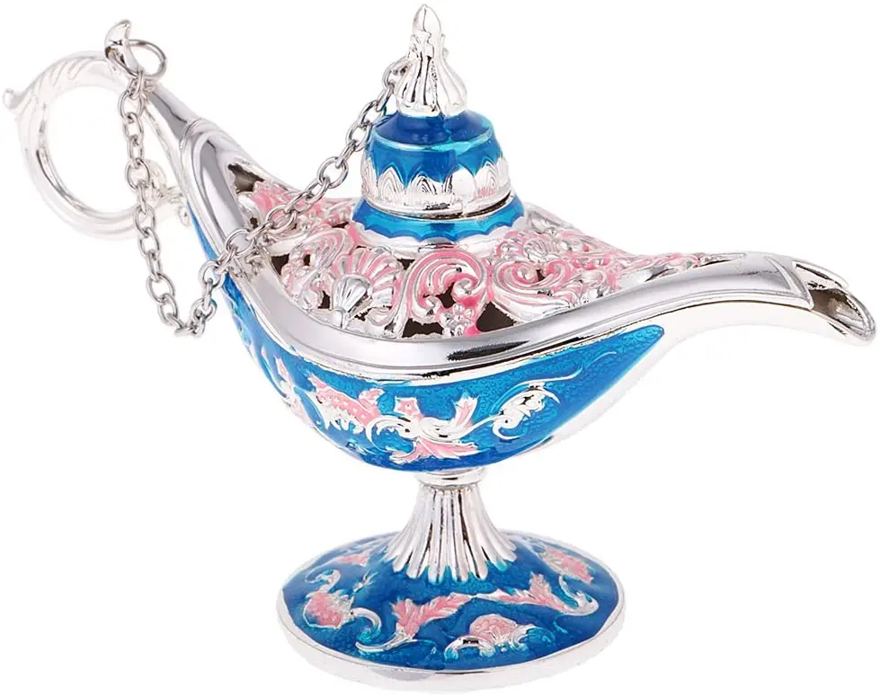 

MonkeyJack цинковый сплав цветок шейный маслодержатель светильник Aladdin шкатулка для ювелирных изделий лампа для желаний горшок кольцо держател...