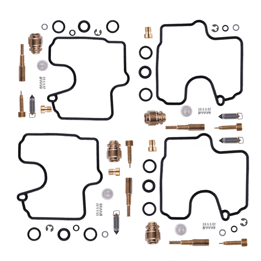 

Набор прокладок для Ремонта Карбюратора мотоцикла Kawasaki ZX600 Ninja ZX6R 2002 2001 2000, 4 комплекта