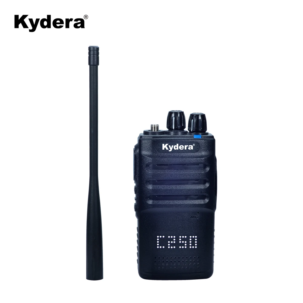 Kydera DR500 Портативный FM-радиопередатчик DMR 5 Вт со светодиодным дисплеем Рация с
