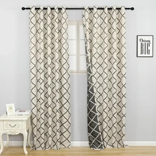 European Chenille Blackout Curtains For Living Room Bedroom Damascus Printed Window Curtains Custom Tulle Sheer Curtains Decor (4)