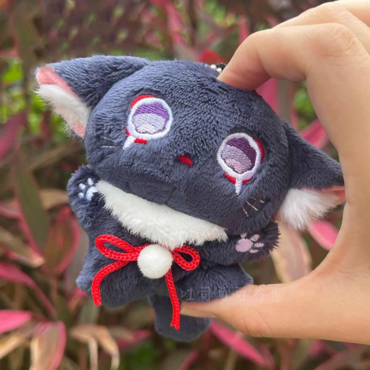 

Anime Game Genshin Impact Balladeer Wanderer Cosplay Cute Cat 10CM Plush Dolls Dango Toys Bag Pendant Keychain Accessories