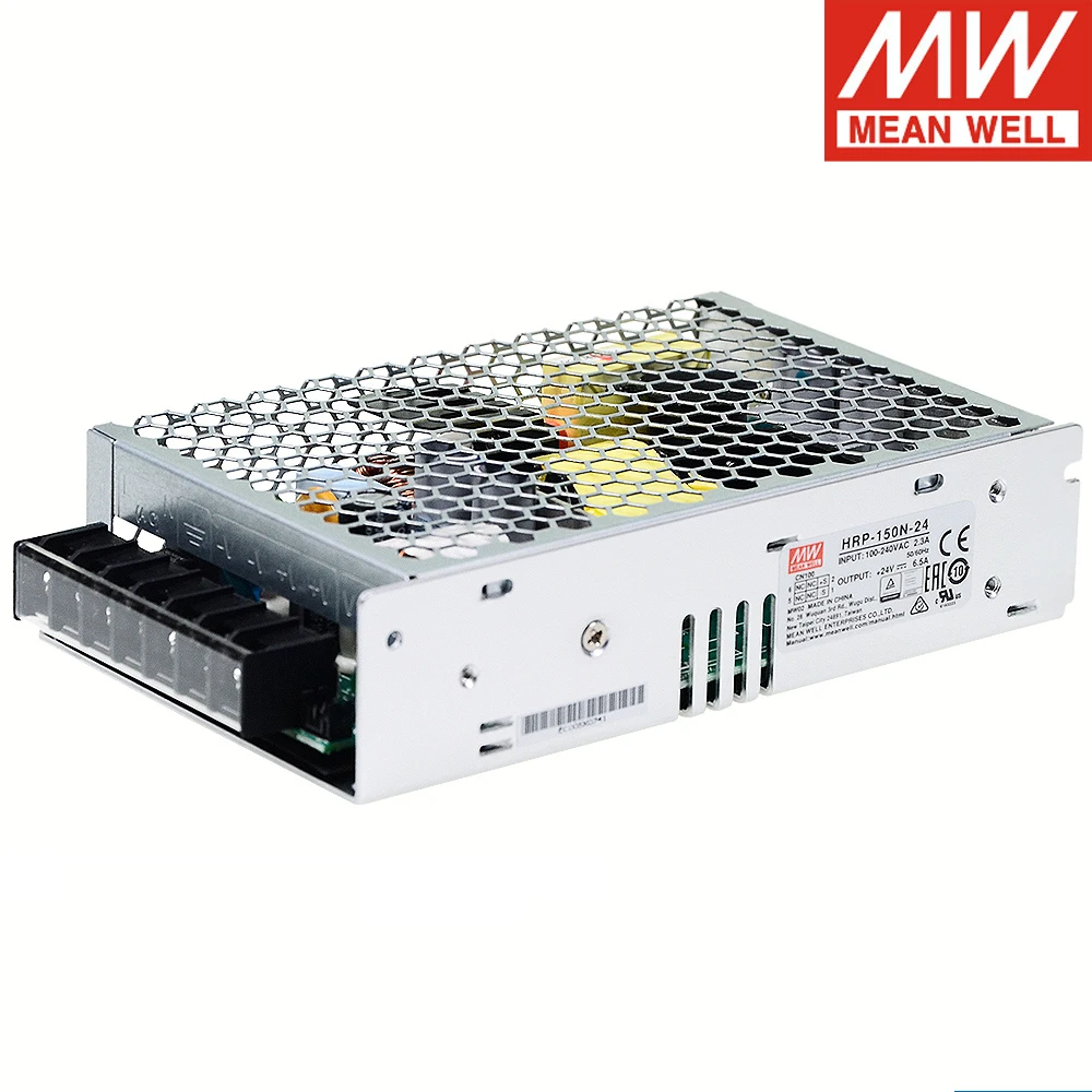 Mean Well HRP-150N 110/220 В переменного тока в постоянный ток 12 24 36 48 150 Вт одиночный выходной