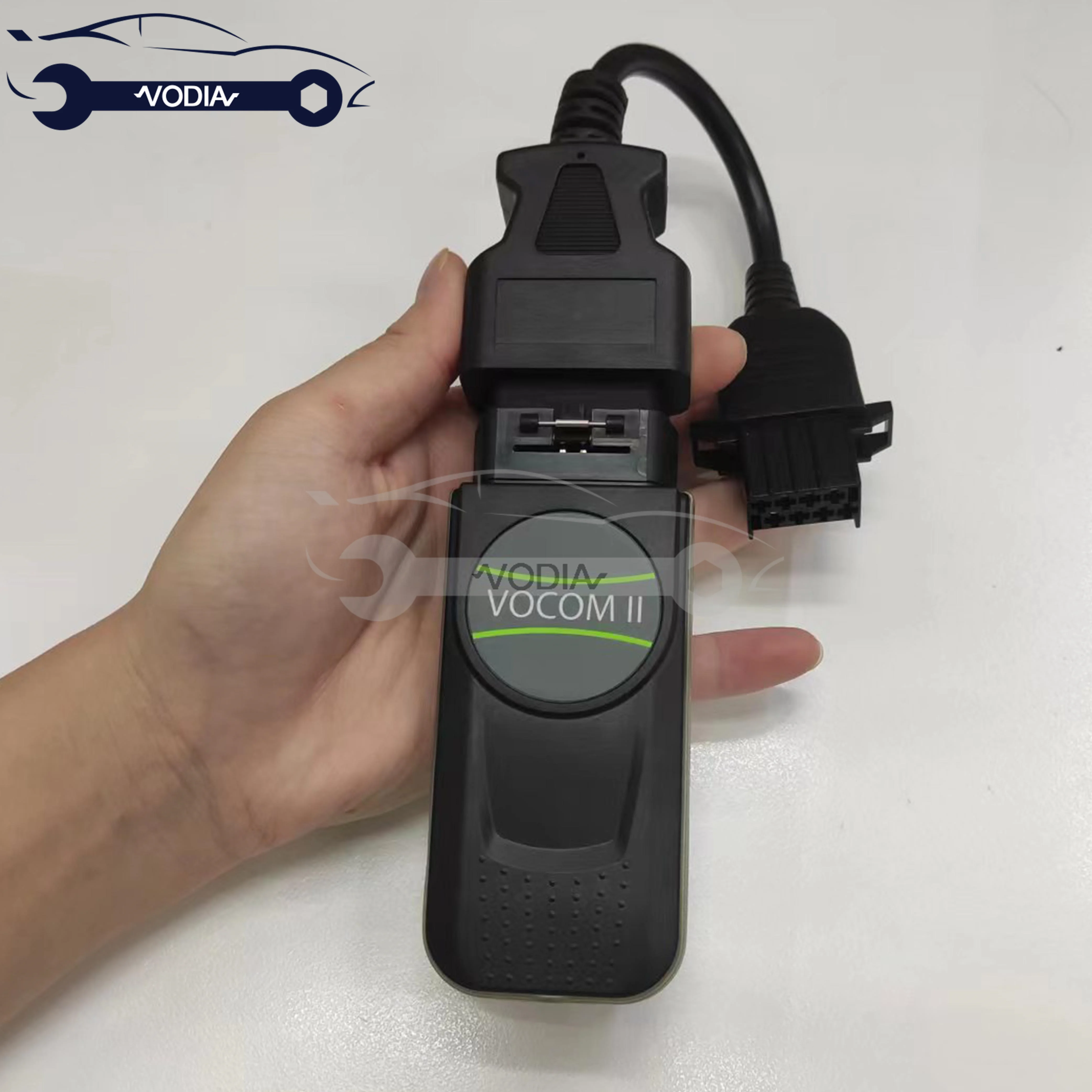

Для volvo VOCOM II Грузовик Экскаватор диагностический инструмент VOCOM 2 mini 88894200 поддерживает EUR6 FH/FM4 Премиум технологический инструмент