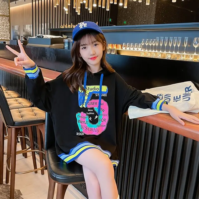 

Корейский стиль, новинка 2022, футболка с длинным рукавом для мальчиков на осень/зиму, новинка, модные детские свитшоты, топы для мальчиков-под...