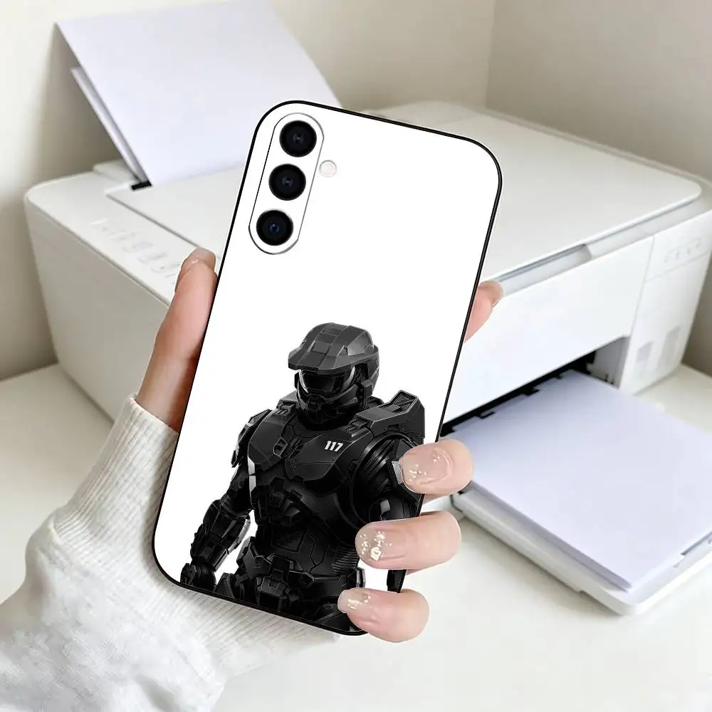 Чехол для телефона Game Space H-Halos-es Gun Black из мягкого силикона для Samsung A73 20,21,22,31,32,52,53,72 (art.: 3920dbdc09d61) - 3920dbdc09d61