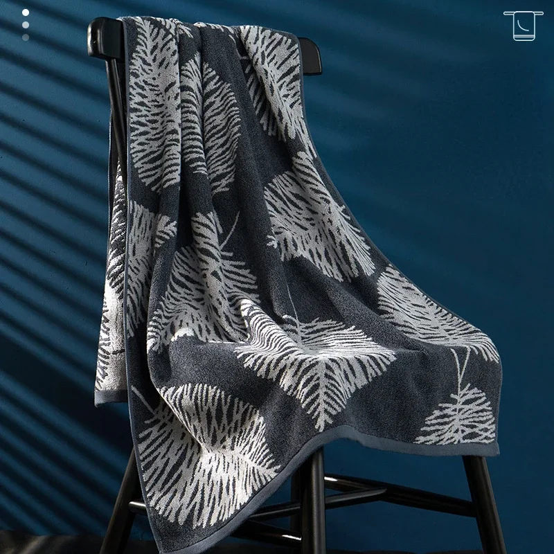 Большое Быстросохнущее Хлопковое Банное Полотенце Для Мужчин Впитывающее