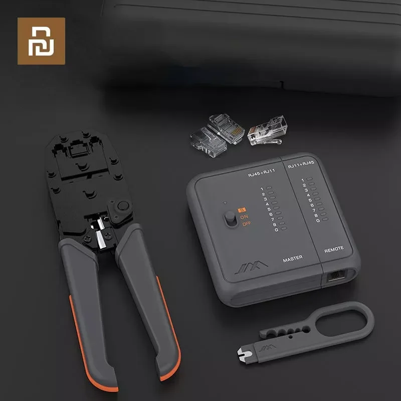

NEW Xiaomi JIMIHOME Network Cable Pliers Tool Multifunctional Cable Crimper Cutter Portable Network Repair Tools Wire Cutting Te