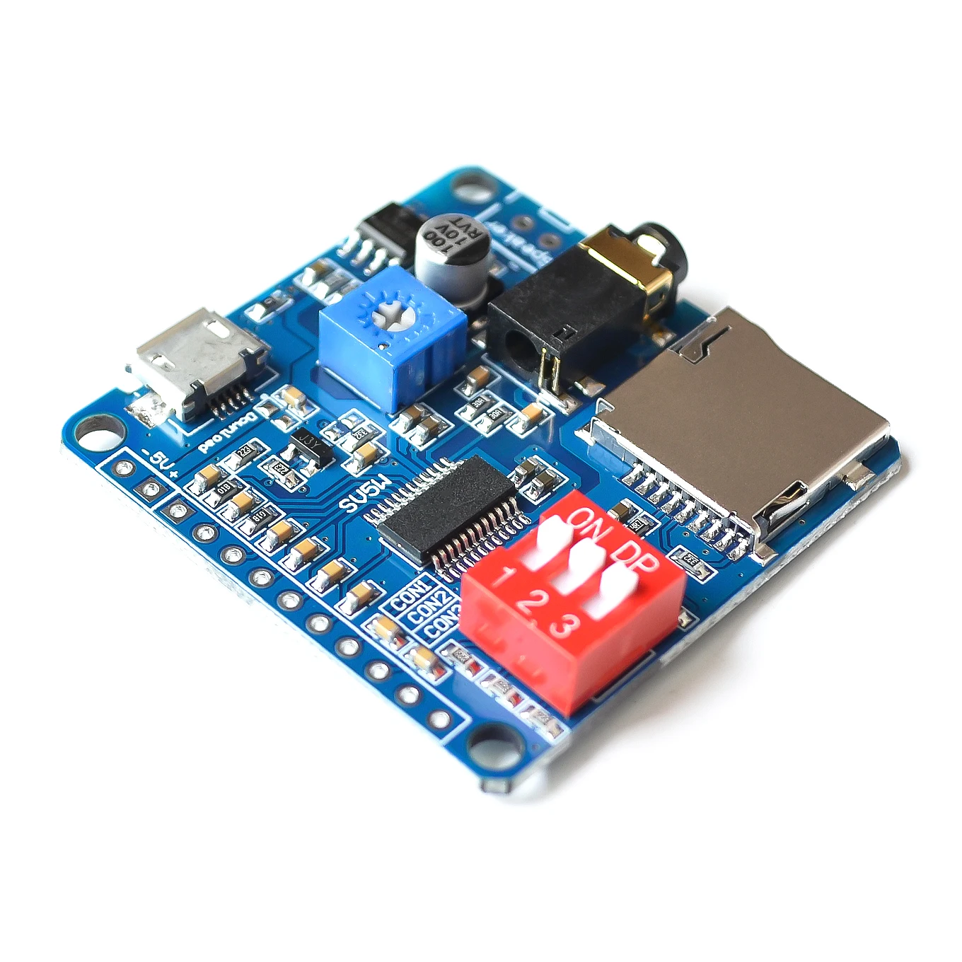 

New Voice Playback Module Board MP3 Music Player SD/TF Card For Arduino