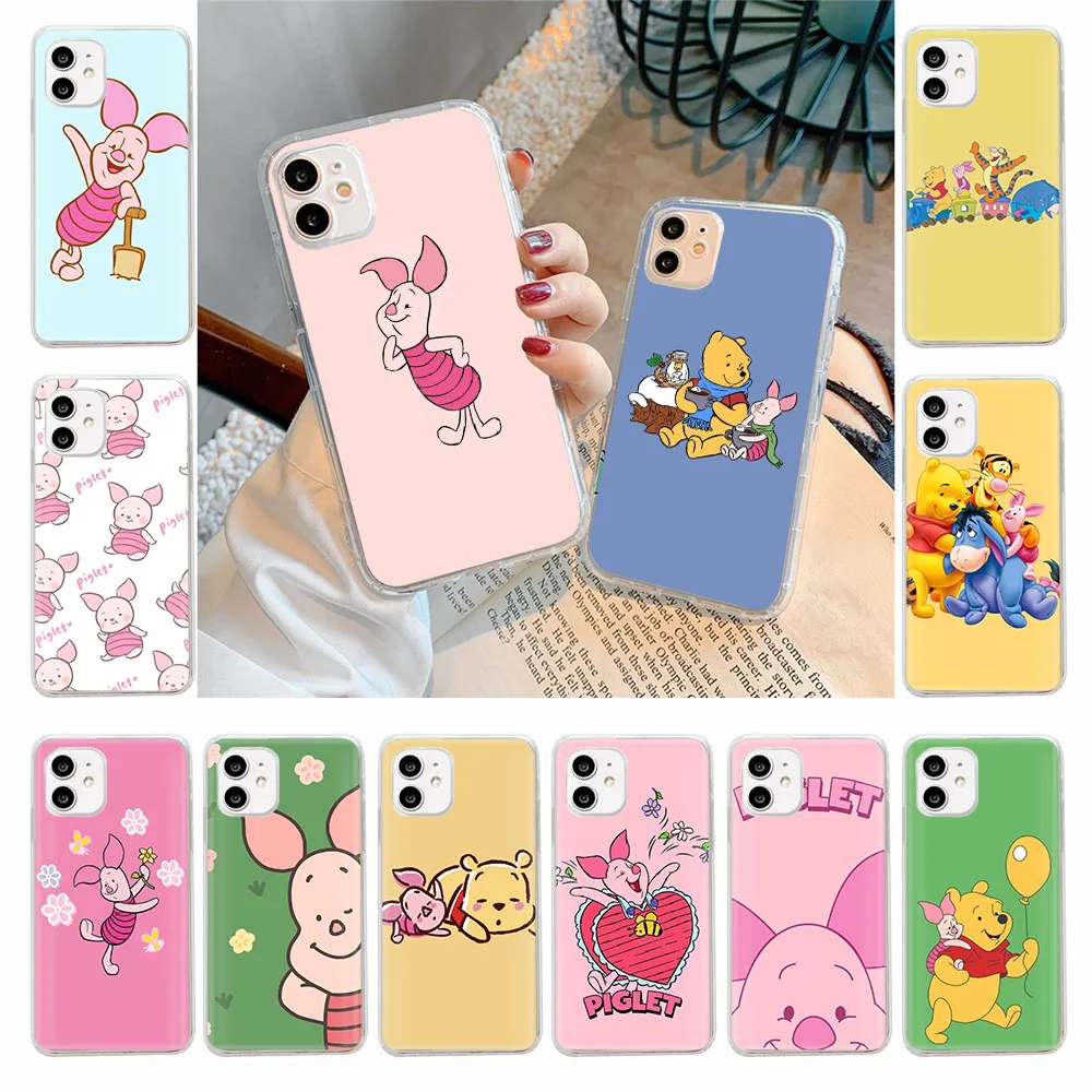 ZY47 Piglet Clear чехол для Infinix Smart 4 4C 5 6 PLUS Zero X NEO 20 30 S5 Lite 8 8I Pro