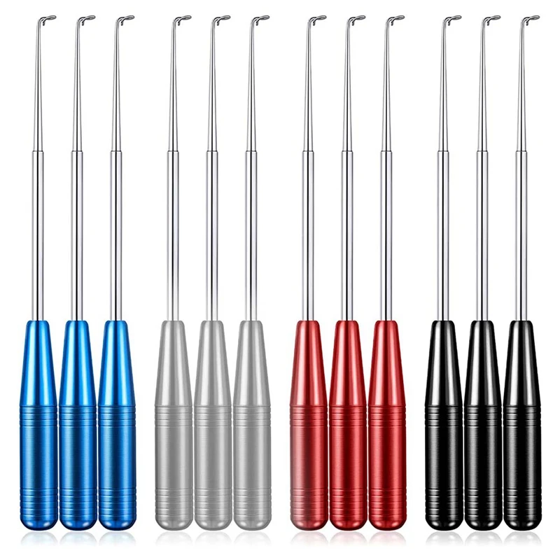 

Hot AD-12 Pcs Fish Hook Remover Tool Hook Remover Extractor Hook Disconnect Device Fish Hook Detacher For Saltwater Freshwater