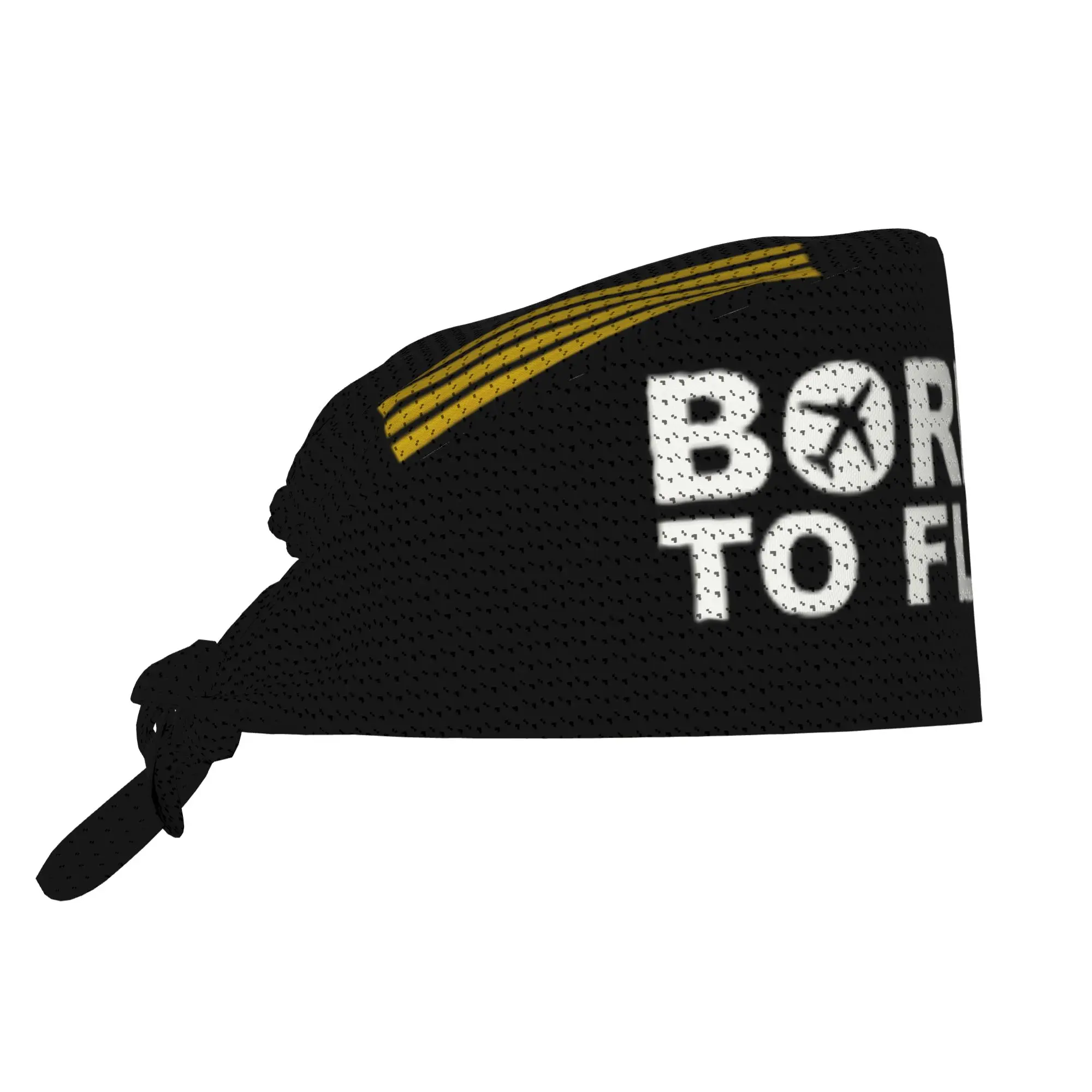 Комфортная рабочая шапка Born To Fly Captain Stripes для пилотов, пилотов-истребителей, хирургов и медсестер (art.: 3920dbbc0a459) - 3920dbbc0a459