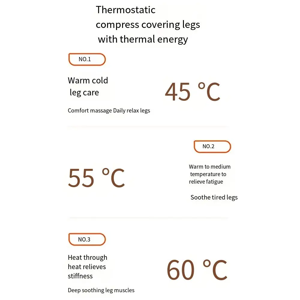 Электрический массажер для ног с горячим компрессом умная подушка безопасности
