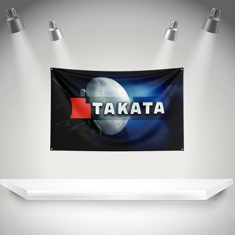 Фото Флаг-баннер T-Takatas для автомобиля, инструменты для автосервиса, выставочный гобелен с HD-печатью, для автолюбителей, декор для гаража №3
