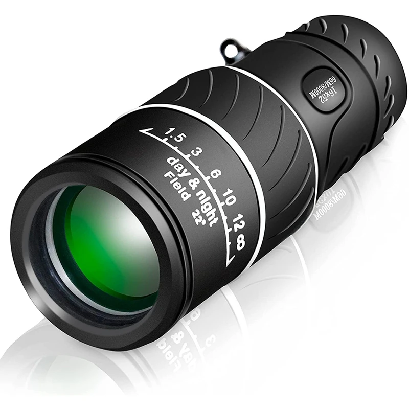 

Waterproof 16X52 Monocular Dual Focus Optics Zoom Telescope,Adjustable Mini Binoculars for Bird Watching, Hunting