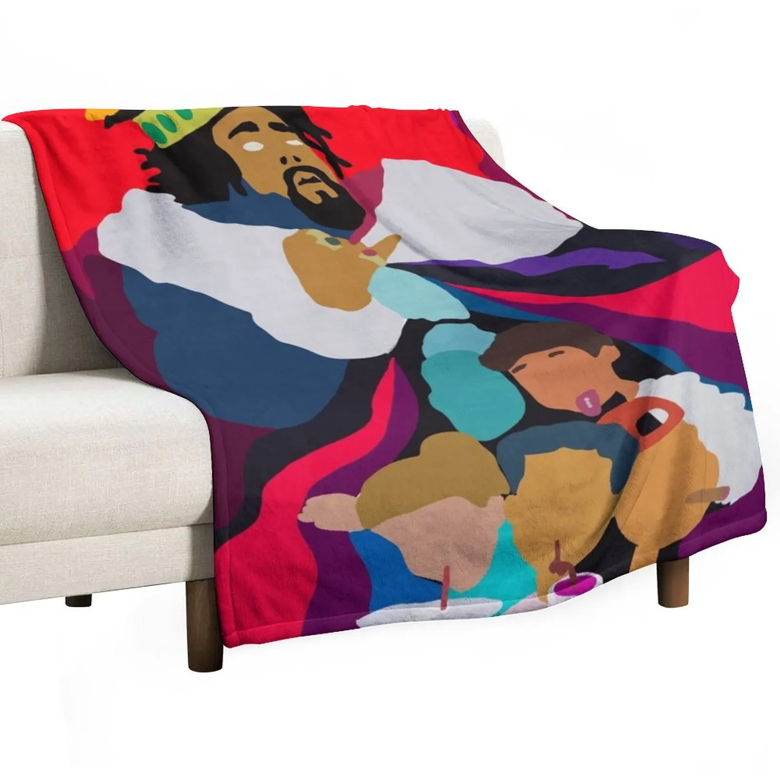 Kod минималистичный альбом покрывало декоративные кровати одеяла для сна