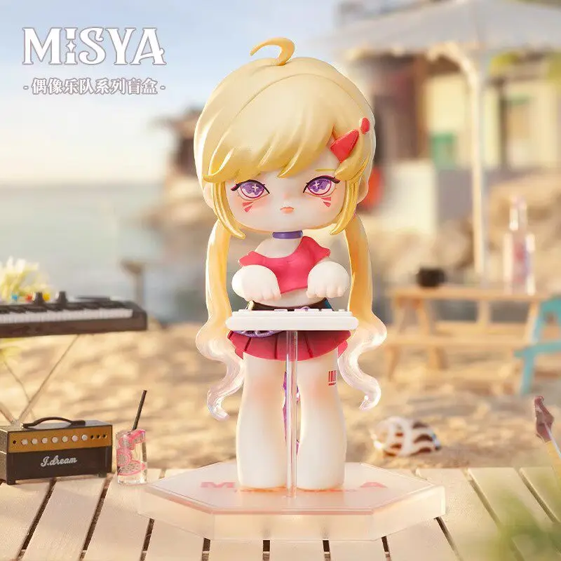 Фото Коллекционные фигурки LUCKY EMMA MISYA из серии Idol Band: милые декоративные аксессуары для рюкзаков, подарки-сюрпризы (Blind Box) №2