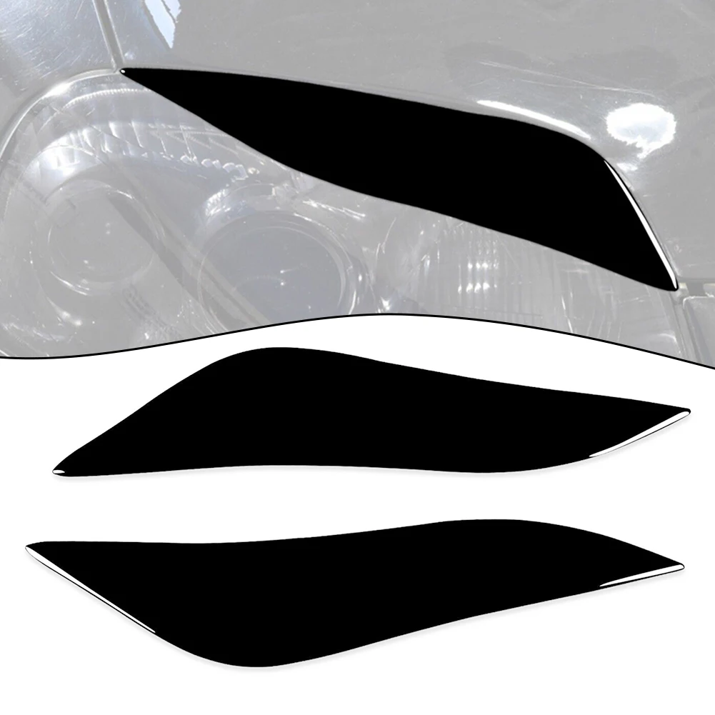 

2Pcs Car Front Headlight Eyelid Eyebrow Cover For Toyota-Corolla 2008-2011 Headlight Lamp Eyebrows Cover Trim Car Eyelids Lids