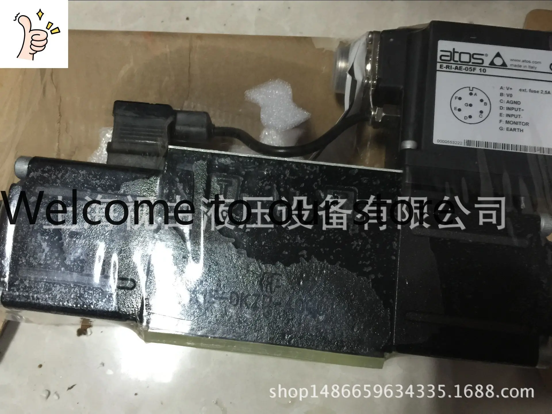 Фото Пропорциональный клапан ATOS Atos Proportional Valve DKZOR-AE-171-S5 10 в наличии на складе №1