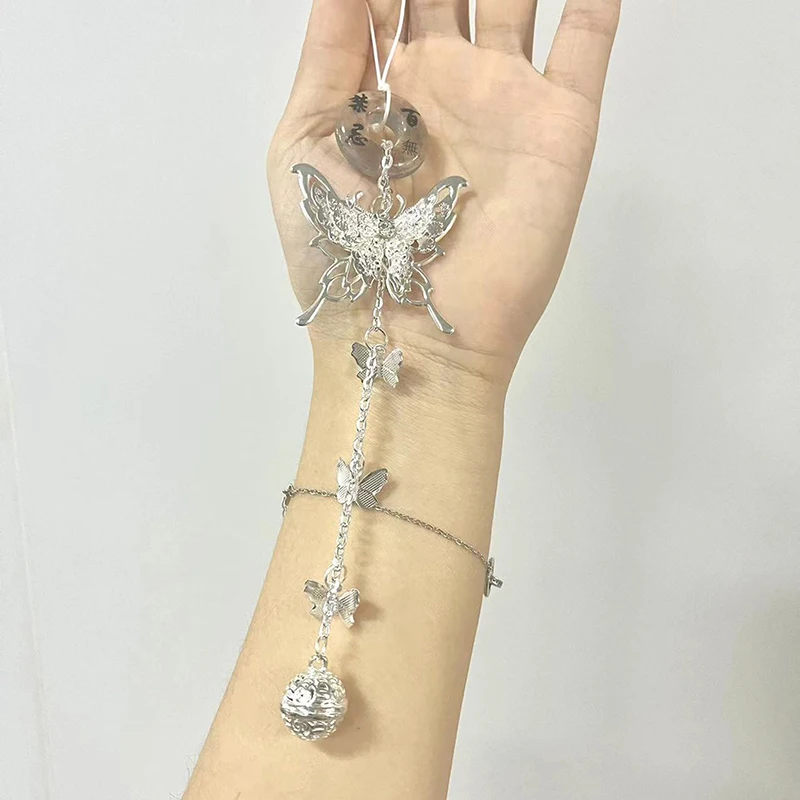 Подвеска в китайском стиле с изображением бабочки цепочка для телефона