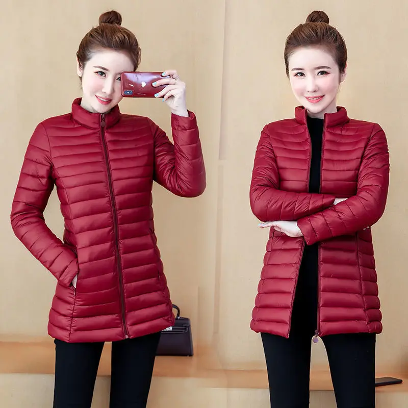 New Winter Women's Cold Coat Parkas Jackets Super Hot Coats Long Cotton Padded Jacket Oversize Coats Fashion