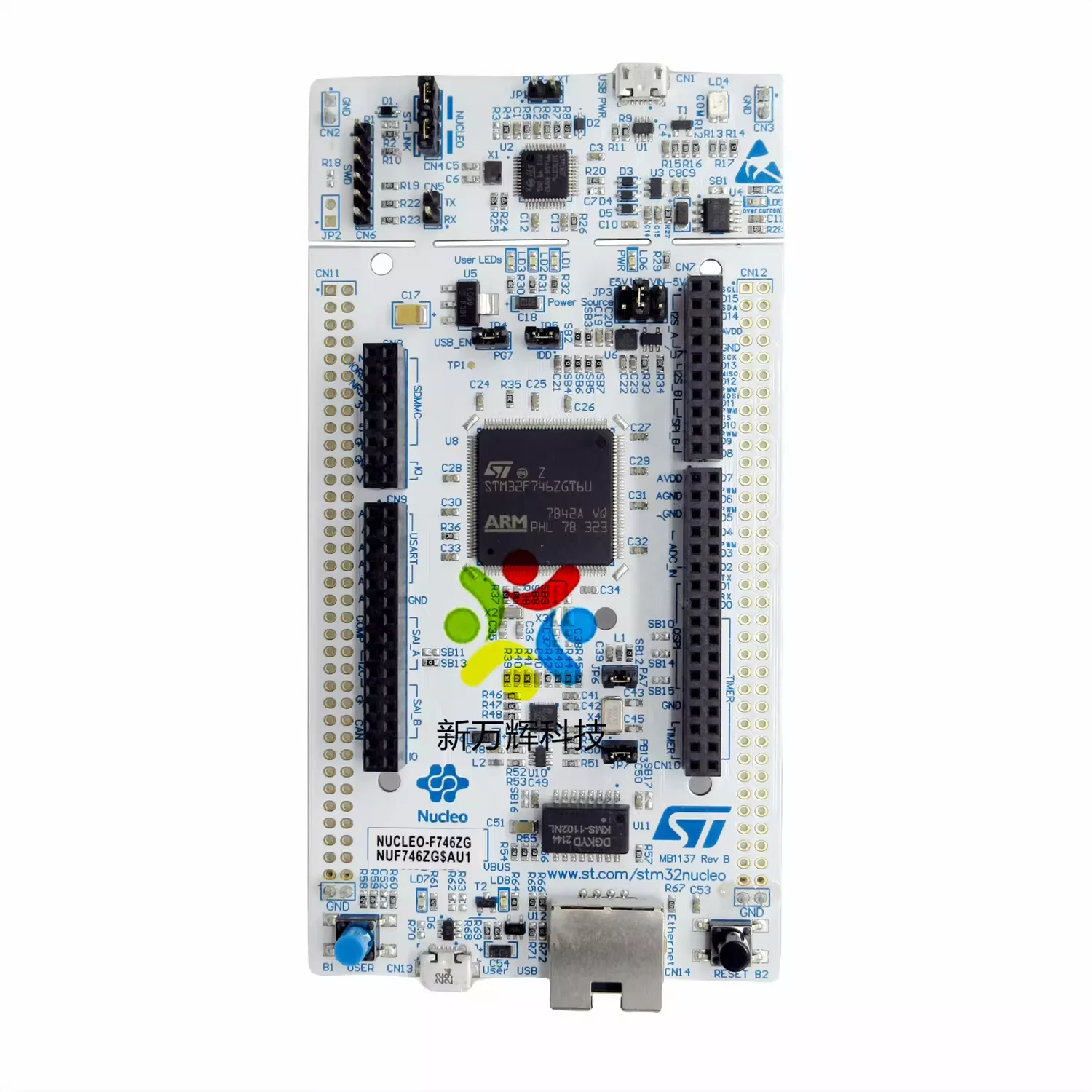1/PCS LOT NUCLEO-F746ZG STM32F746ZGT6 development board supports Arduino STM32F 100% new original packaging