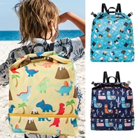 childrens swimming bag dry wet bag for kids swim gym backpack with wet pocket portable swim backpack kids dry wet compartment
