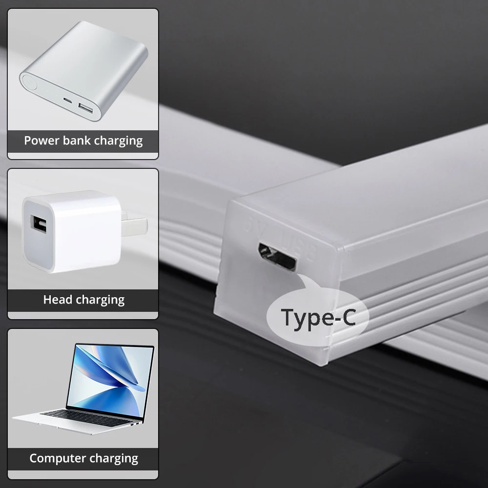 Беспроводной магнитный ночник с зарядкой от USB