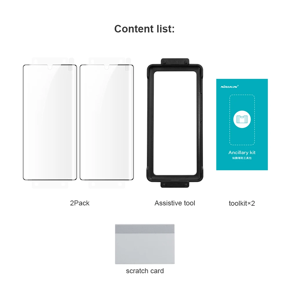 For Google Pixel 7 Pro Film 2 Pcs NILLKIN Impact Resistant Curved Screen Protector For Google Pixel 7 Pro Soft Film With tools